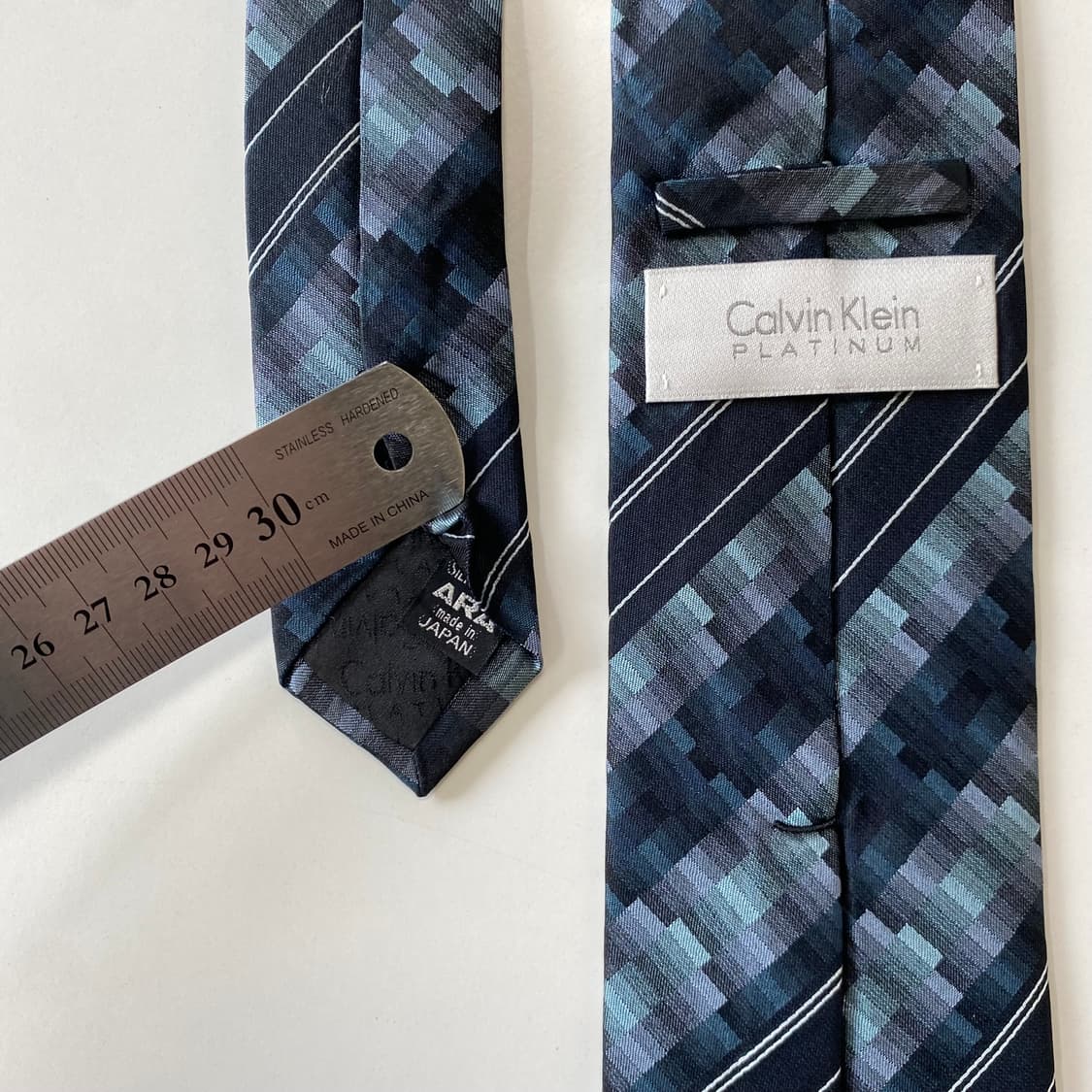 CK 캘빈클라인 명품 정품 넥타이7.4cm 상품이미지6