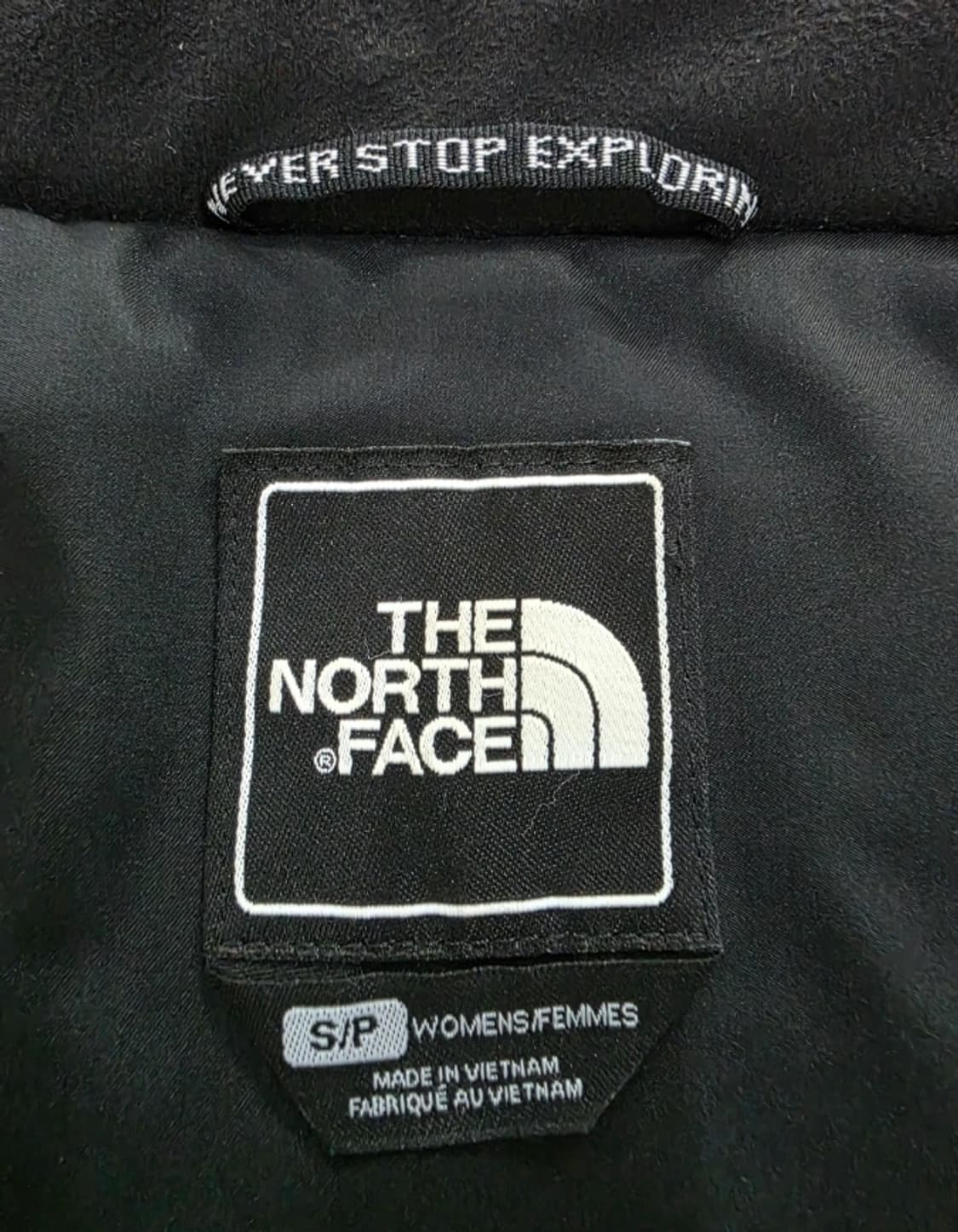 노스페이스 눕시 패딩 바람막이 S 블랙 상품이미지4