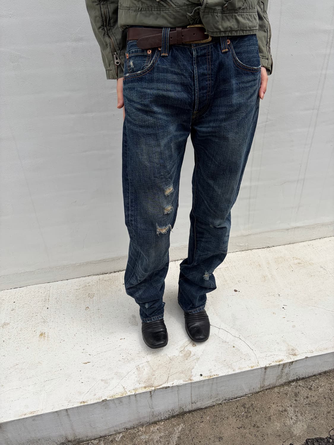 (30) 00s Levi’s 501 진청 블루 데님  상품이미지3