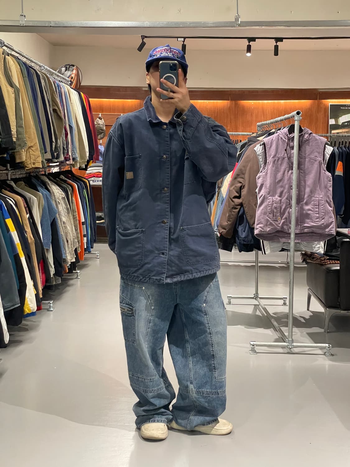 빈티지 블랭킷 초어 자켓   상품이미지2