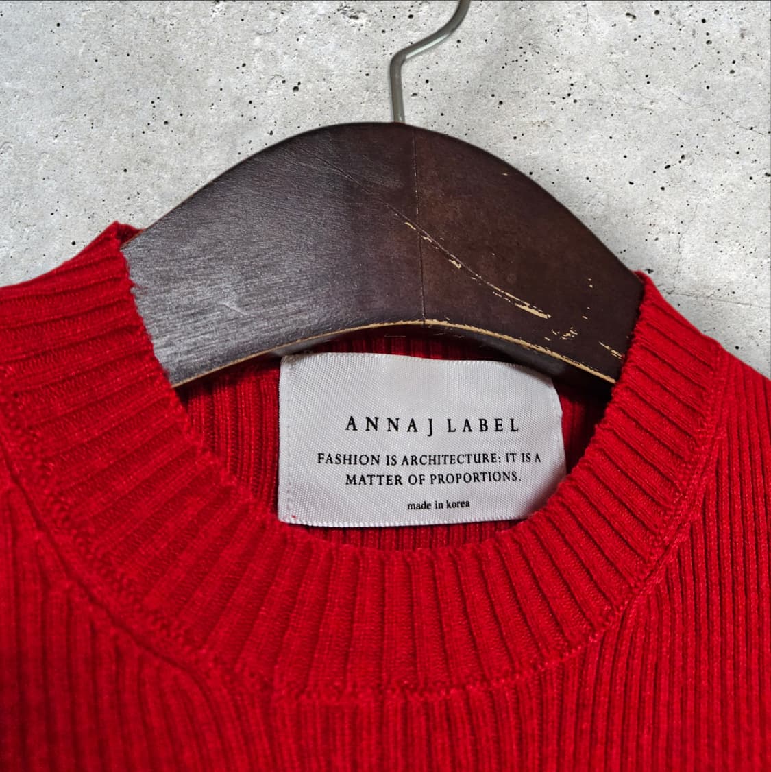 골지 니트 (90/S) 상품이미지3