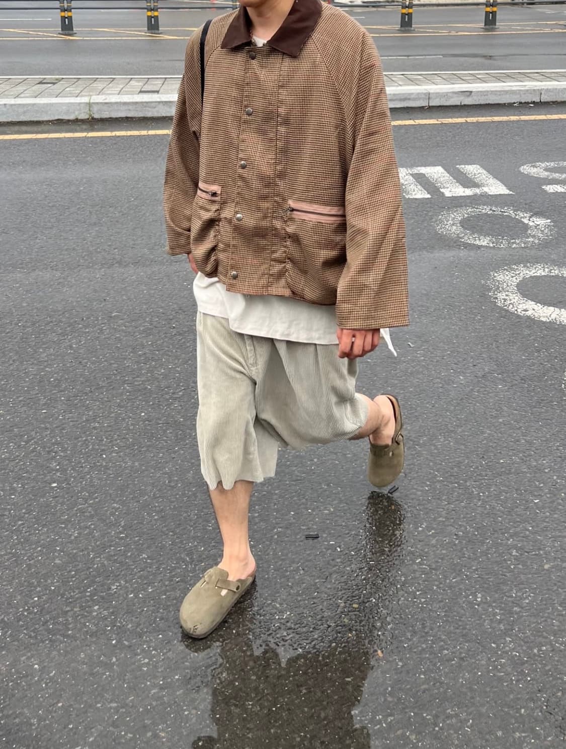 KUTIR Oversized Gun Club Checkered Jacke 상품이미지1