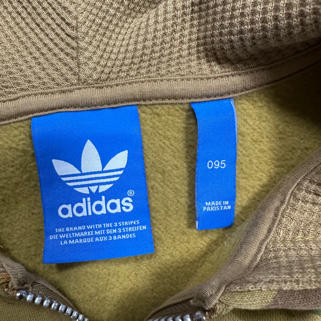 ✨ (바배) 아디다스 된장 카모 기모 후드 집업  상품이미지3