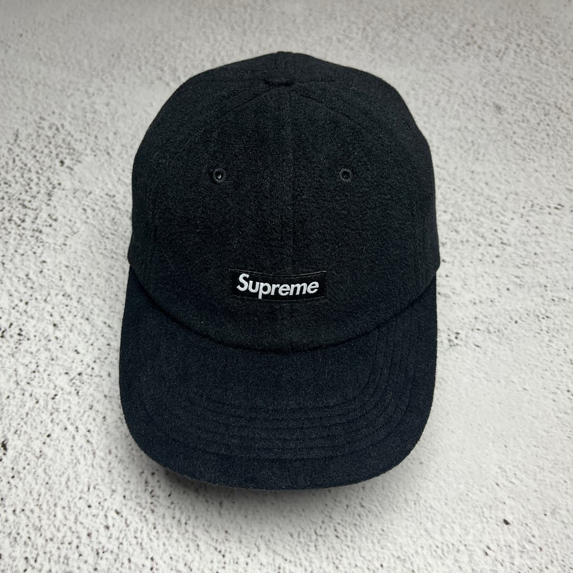 Supreme Polartec Small Box 6-Panel Black 상품이미지2