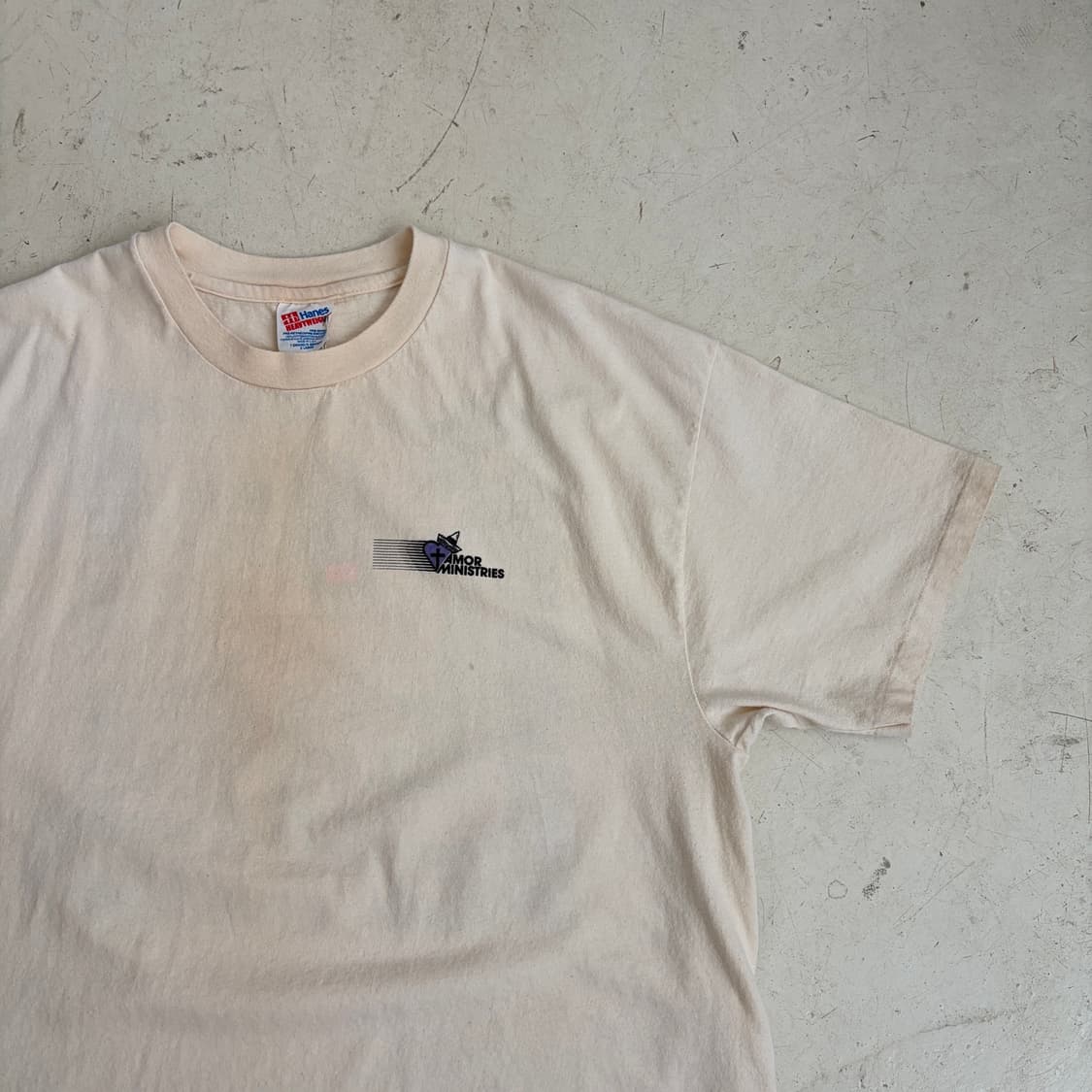 90s USA Whirlwind Tour 빈티지 싱글스티치 반팔티 XL 상품이미지3
