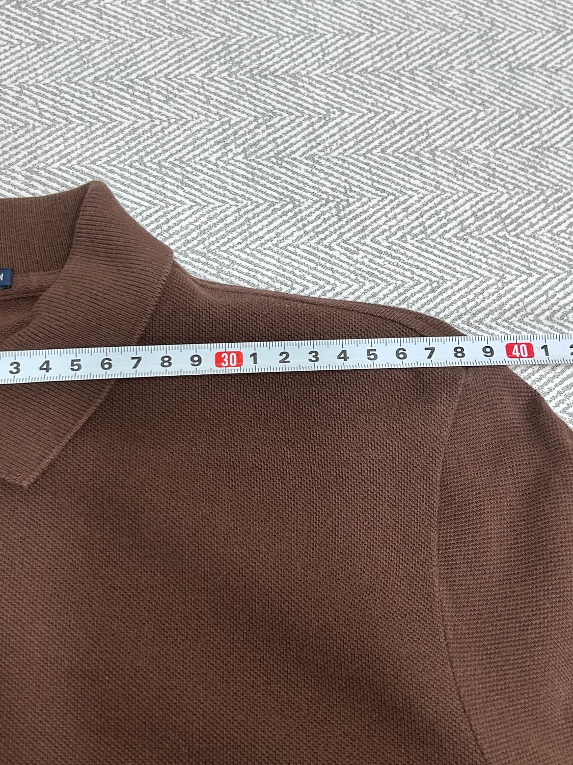 폴로랄프로렌 브라운 슬림핏 폴로셔츠 카라티 M 상품이미지10