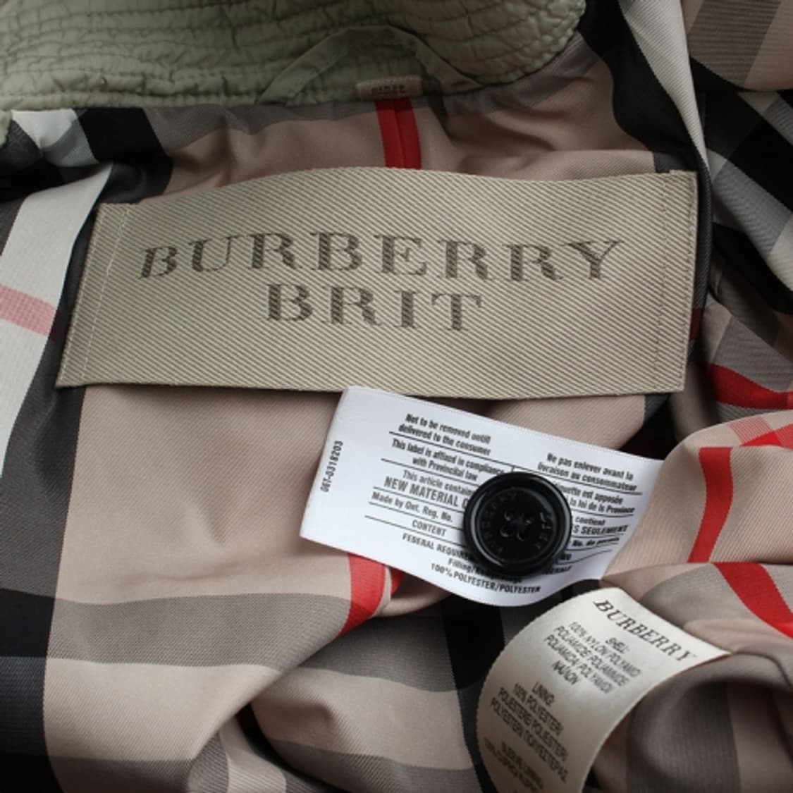 버버리 브릿 트렌치 패딩 코트 44 상품이미지3
