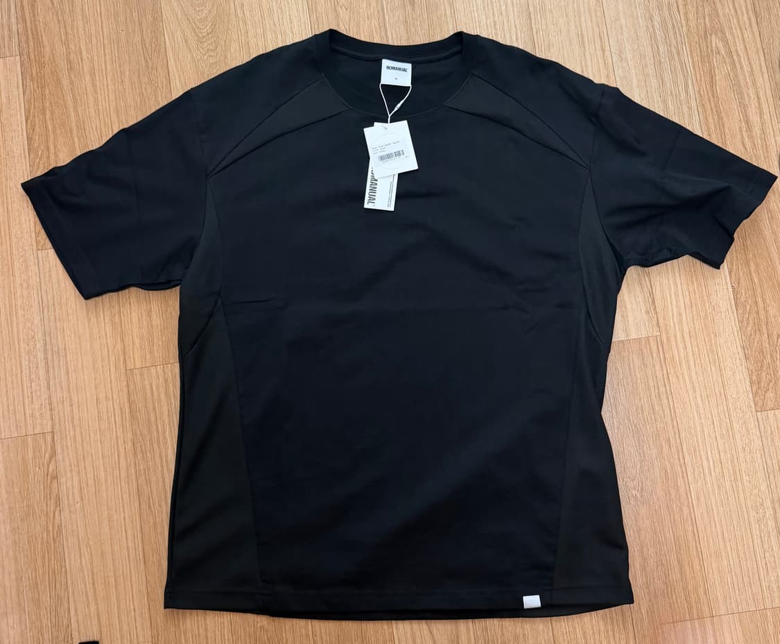 NOMANUAL W.B T-SHIRT-BLACK 상품이미지1