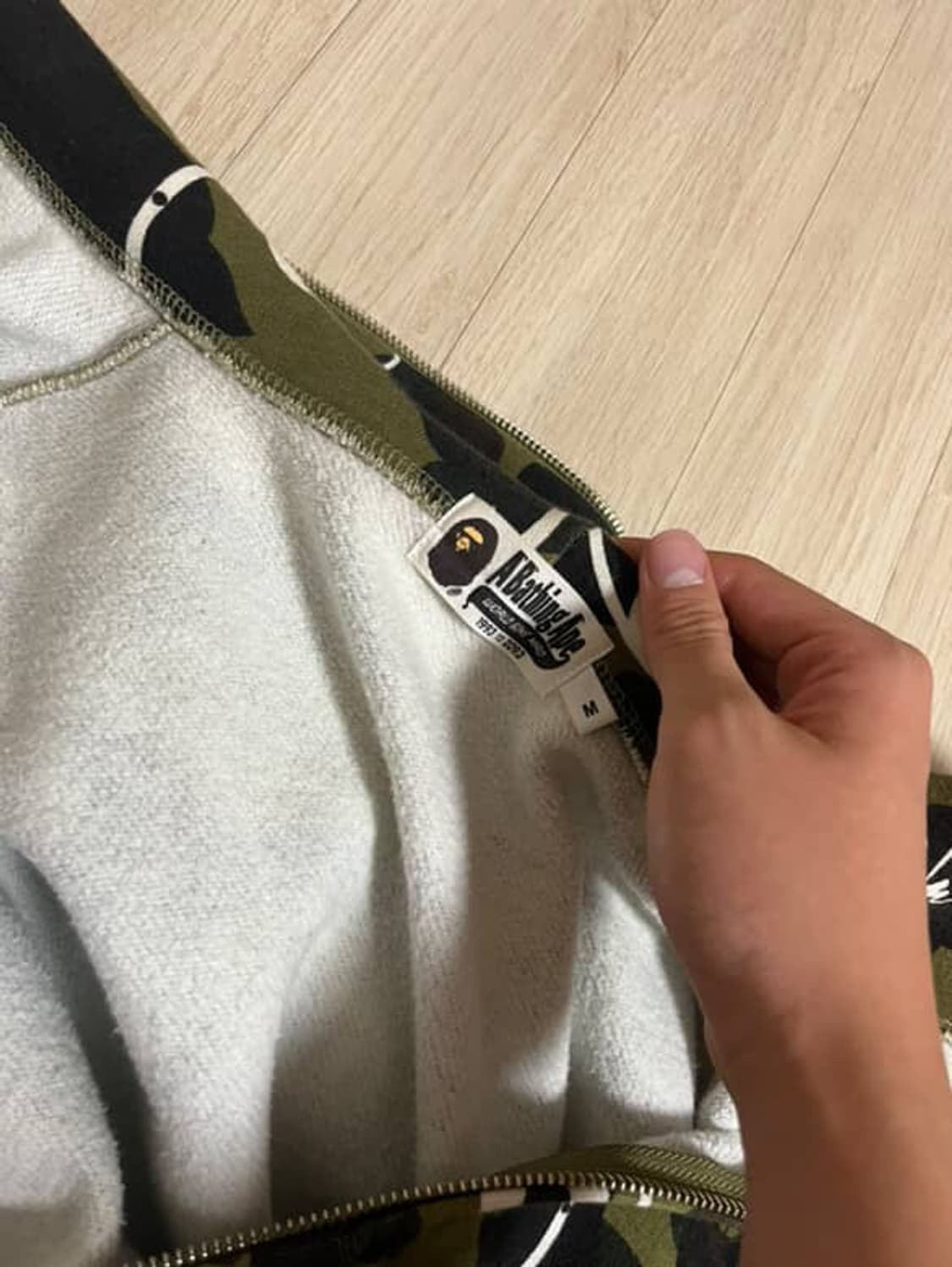 베이프 후드집업 상품이미지3