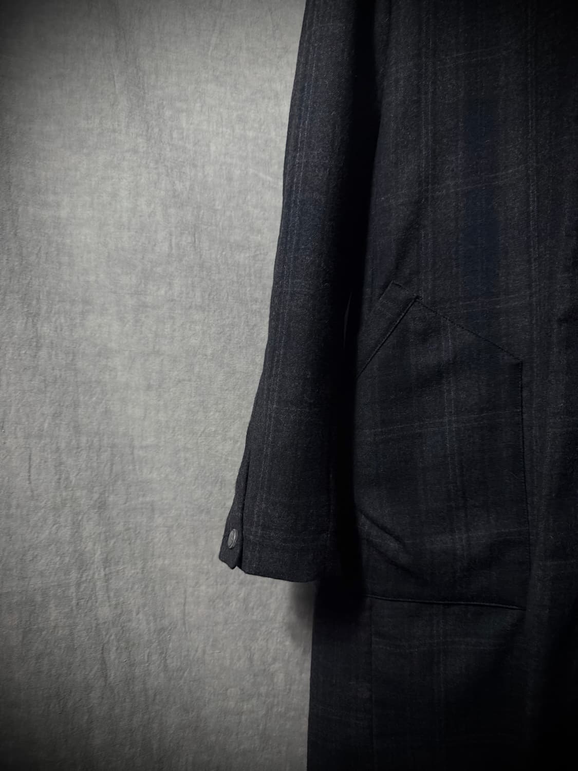 Lumen et Umbra Hooded Check Coat  상품이미지6