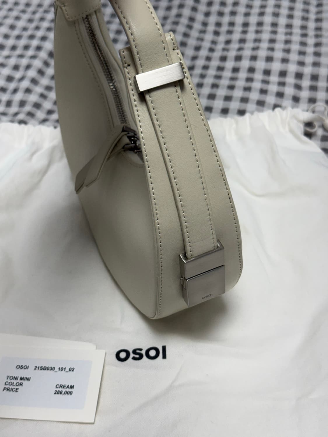 오소이 토니 미니백 크림 toni mini bag cream 상품이미지6