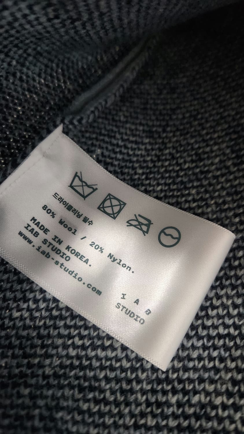 아이앱 스튜디오 니트 스틸 블루 [XL] 상품이미지7