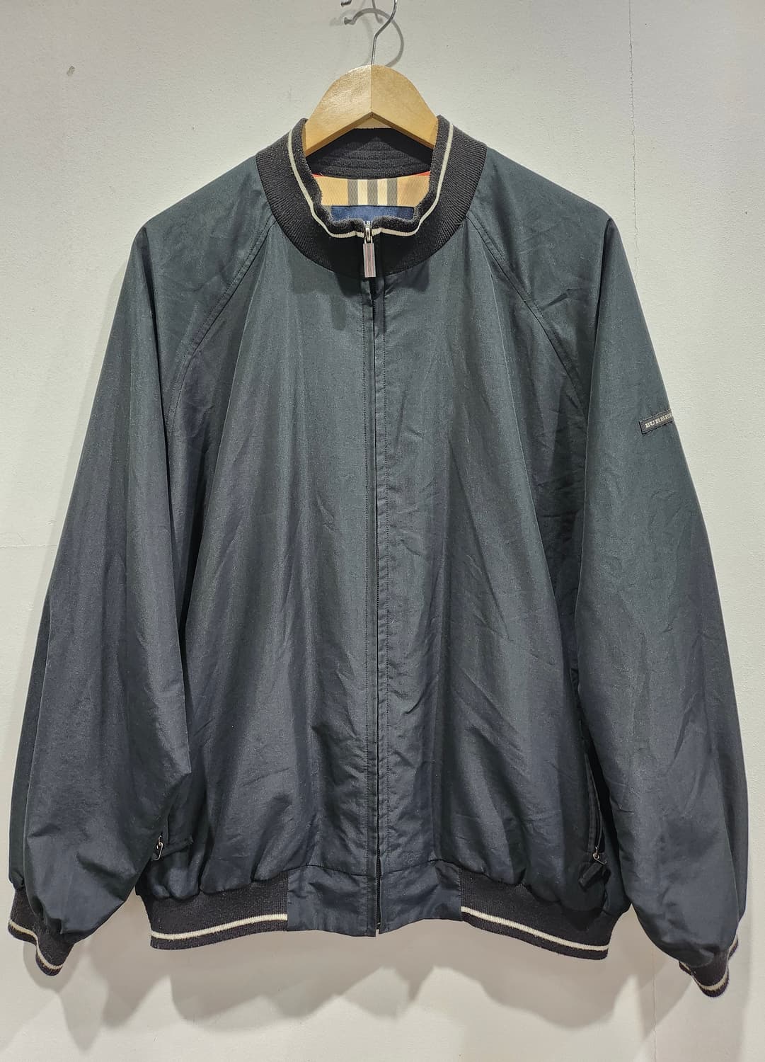버버리 골프 블루종 자켓 M 정품 상품이미지1