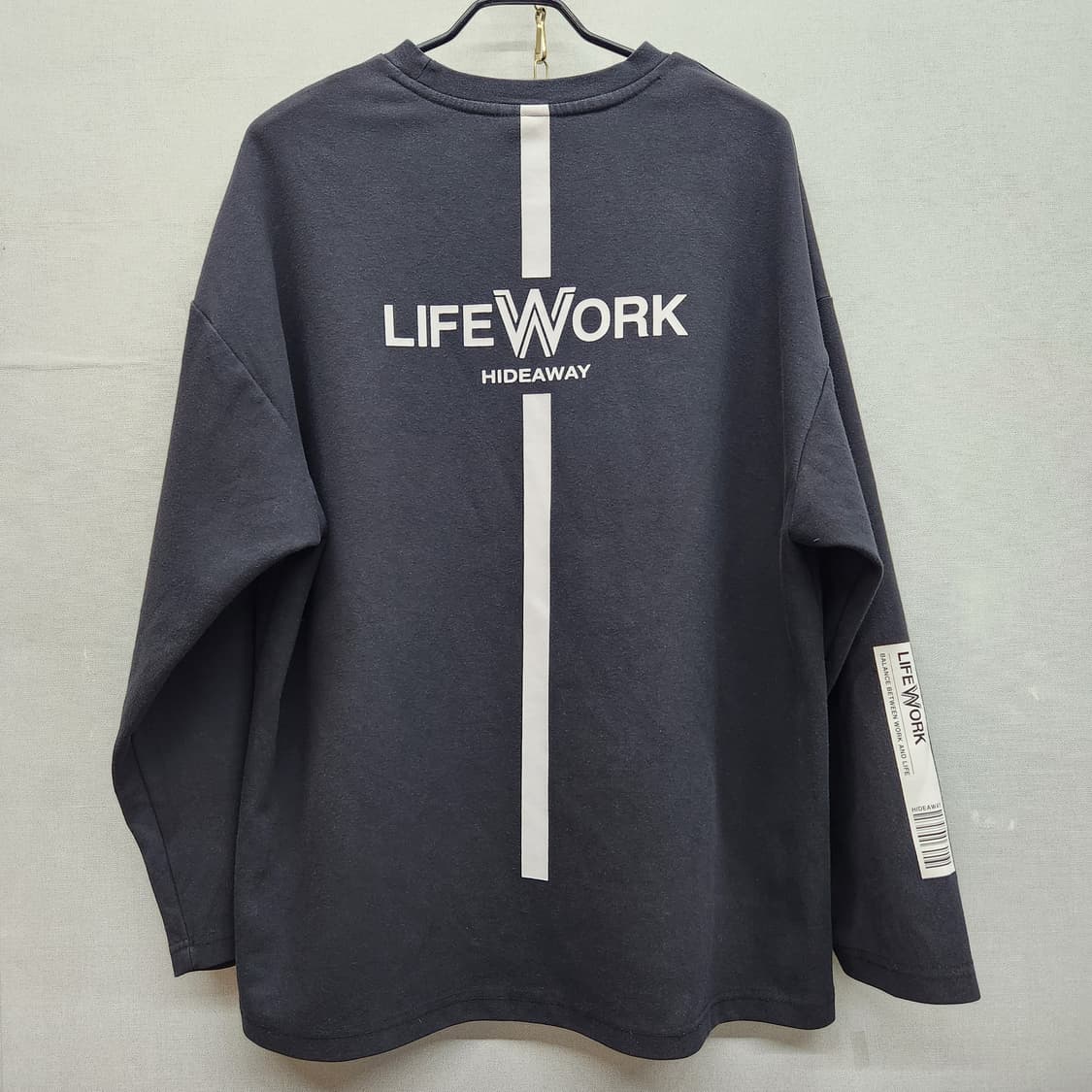 라이프워크 그래픽 로고 롱슬리브 XL 상품이미지4