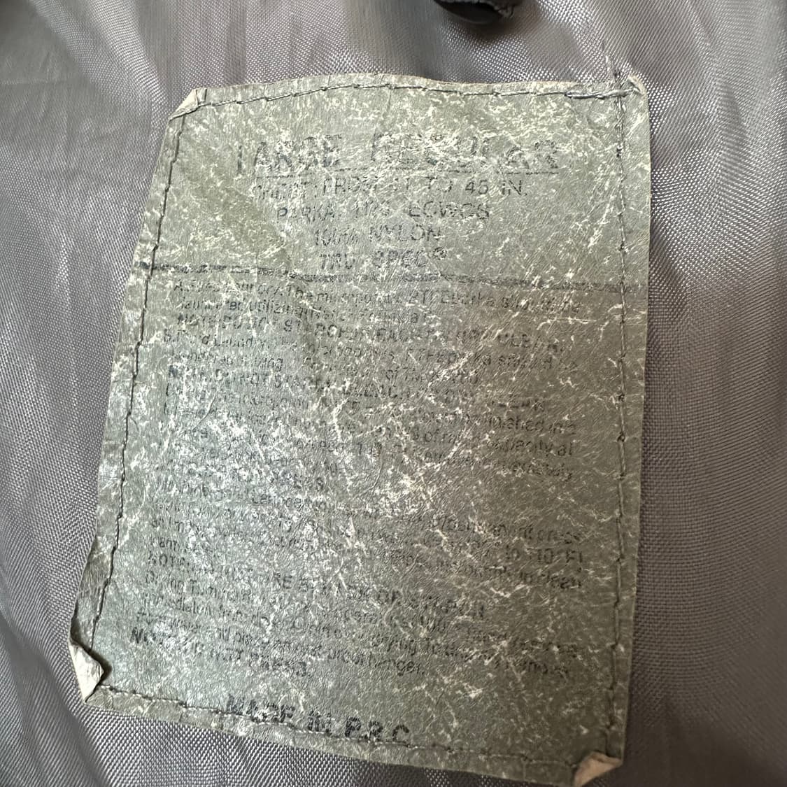 L레귤러 미군 고어텍스 콜드파카 상품이미지7