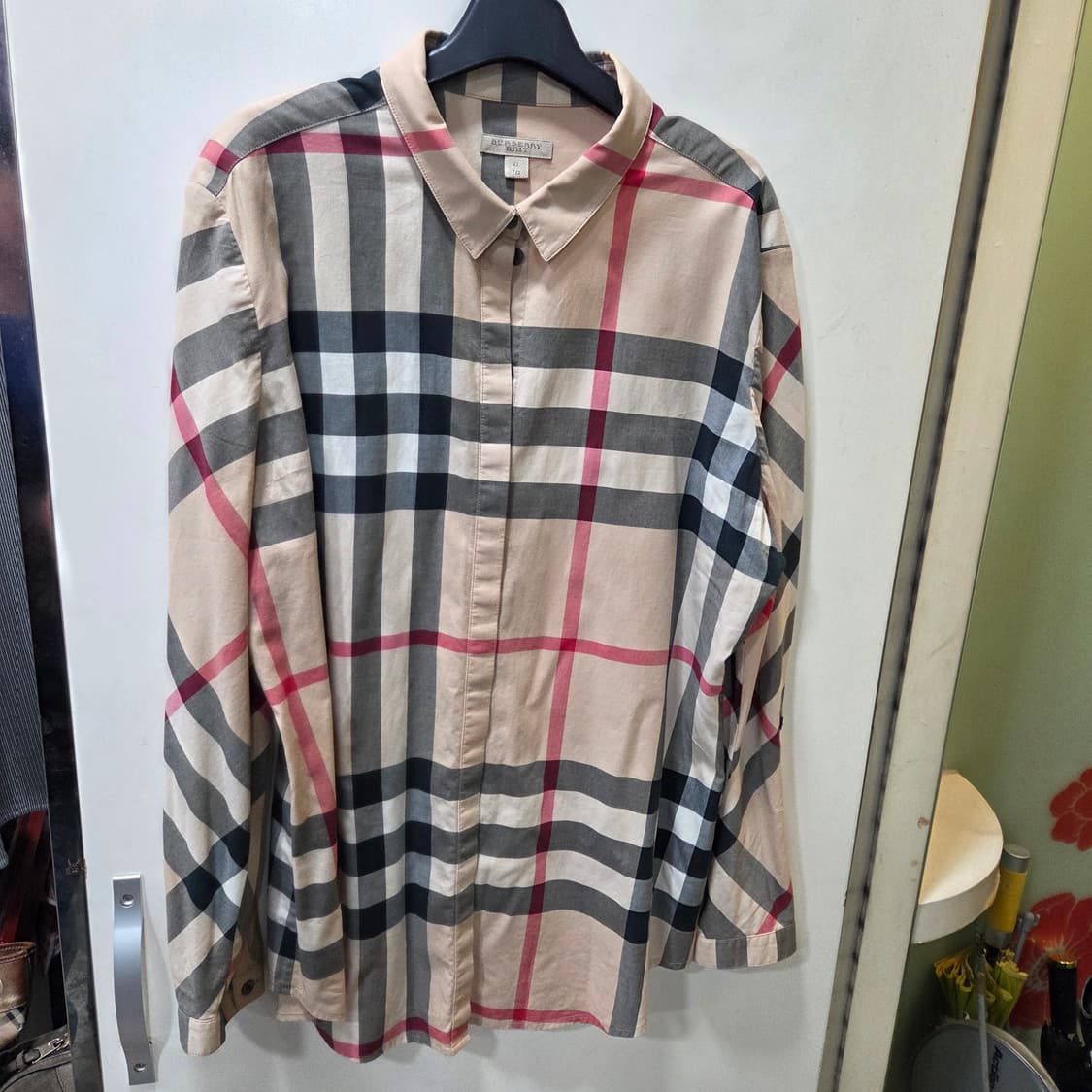 버버리 노바체크 남방 상품이미지1