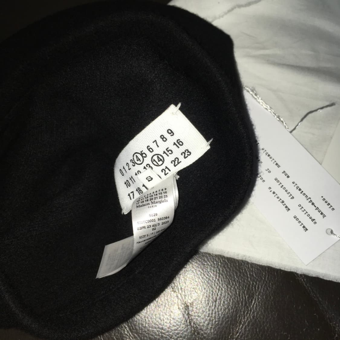 Maison Margiela 메종마르지엘라 헤비 울 베레모 상품이미지7