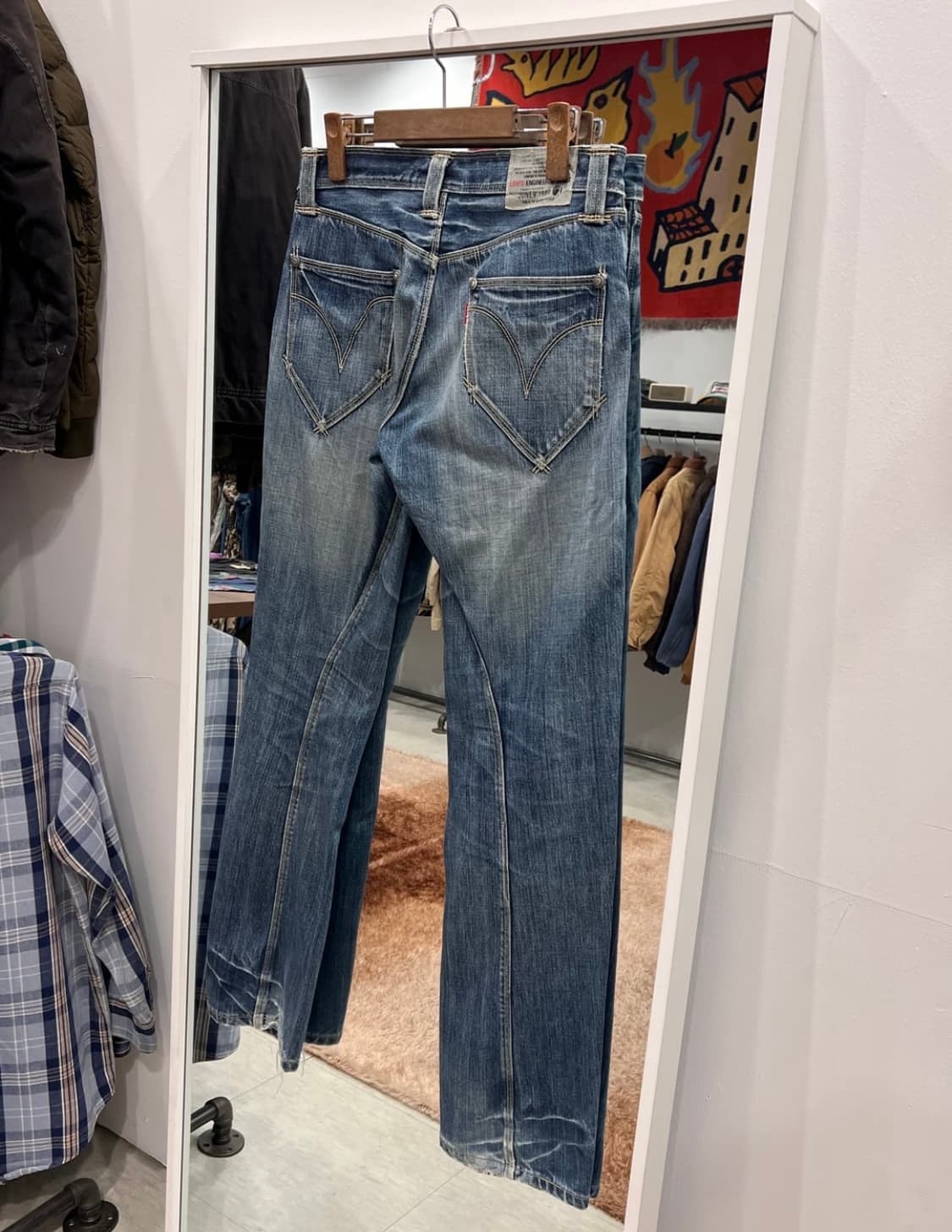 00s Levis 리바이스 엔지니어드 데님 팬츠 (30inch) 상품이미지2