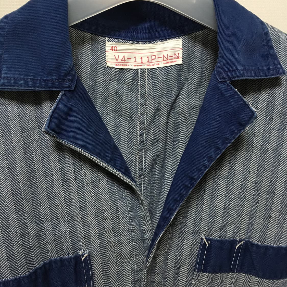 USA Made Herringbone Shop Coat 상품이미지3