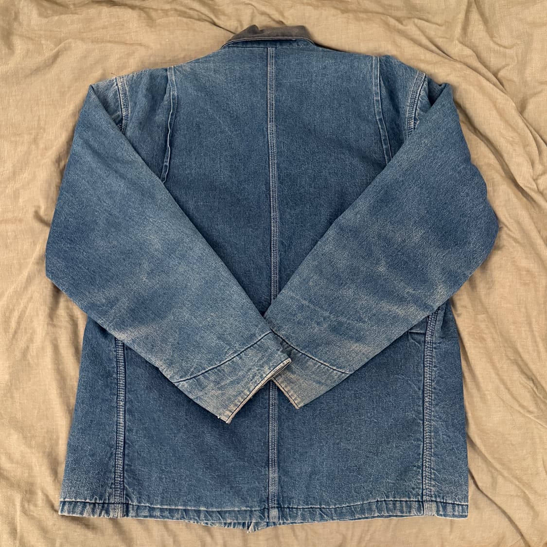 90’s Carhartt 8LC denim chore jacket 상품이미지7