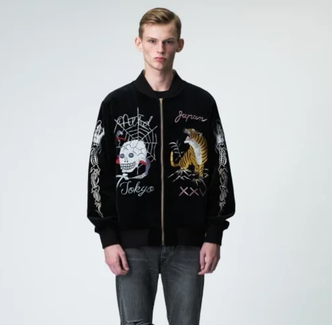 네이버후드 / 19ss 리버시블 수베니어 스카쟌 자켓 / M 상품이미지6