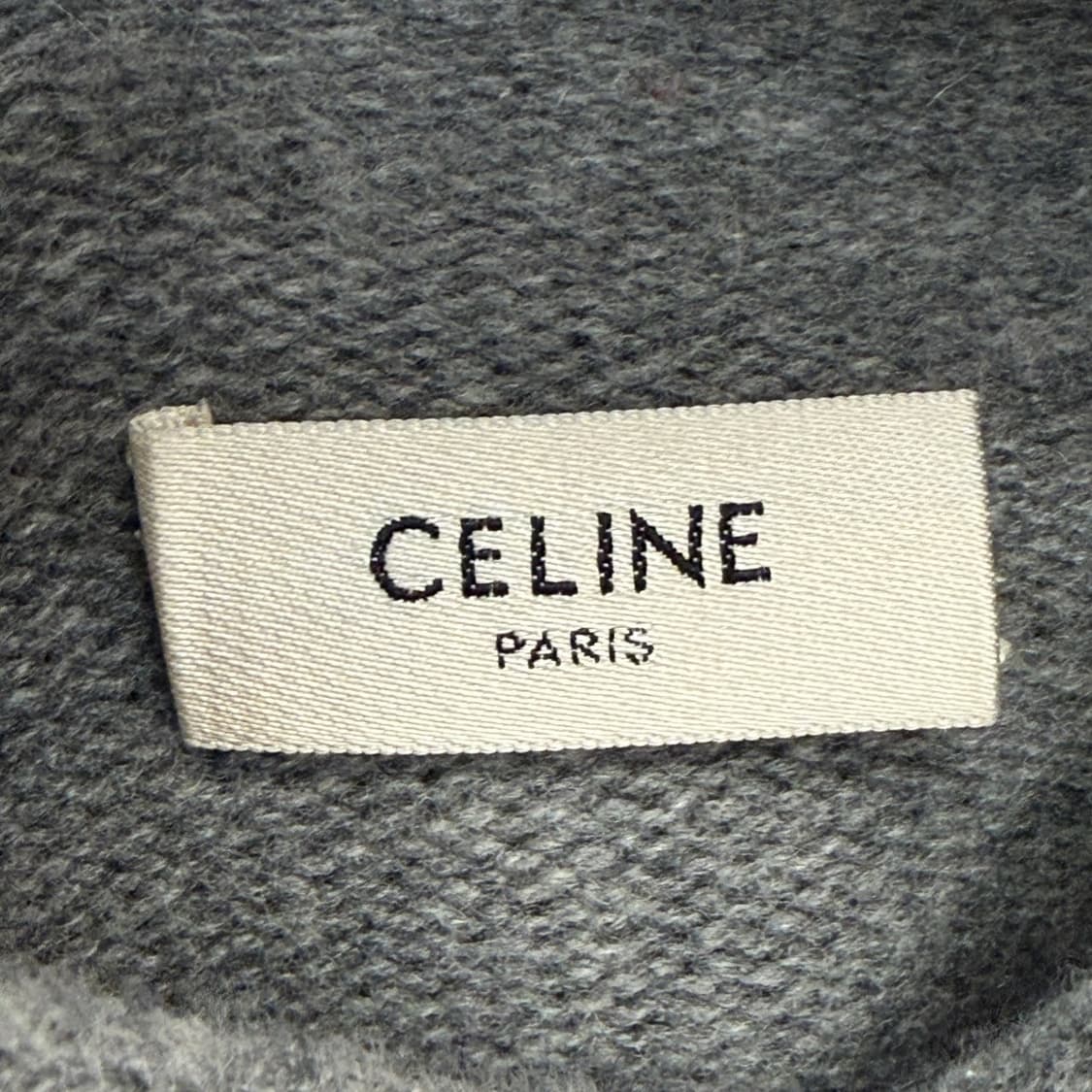 [리오브전포점] 셀린느 캐시미어 스트링 로고 후드 상품이미지3