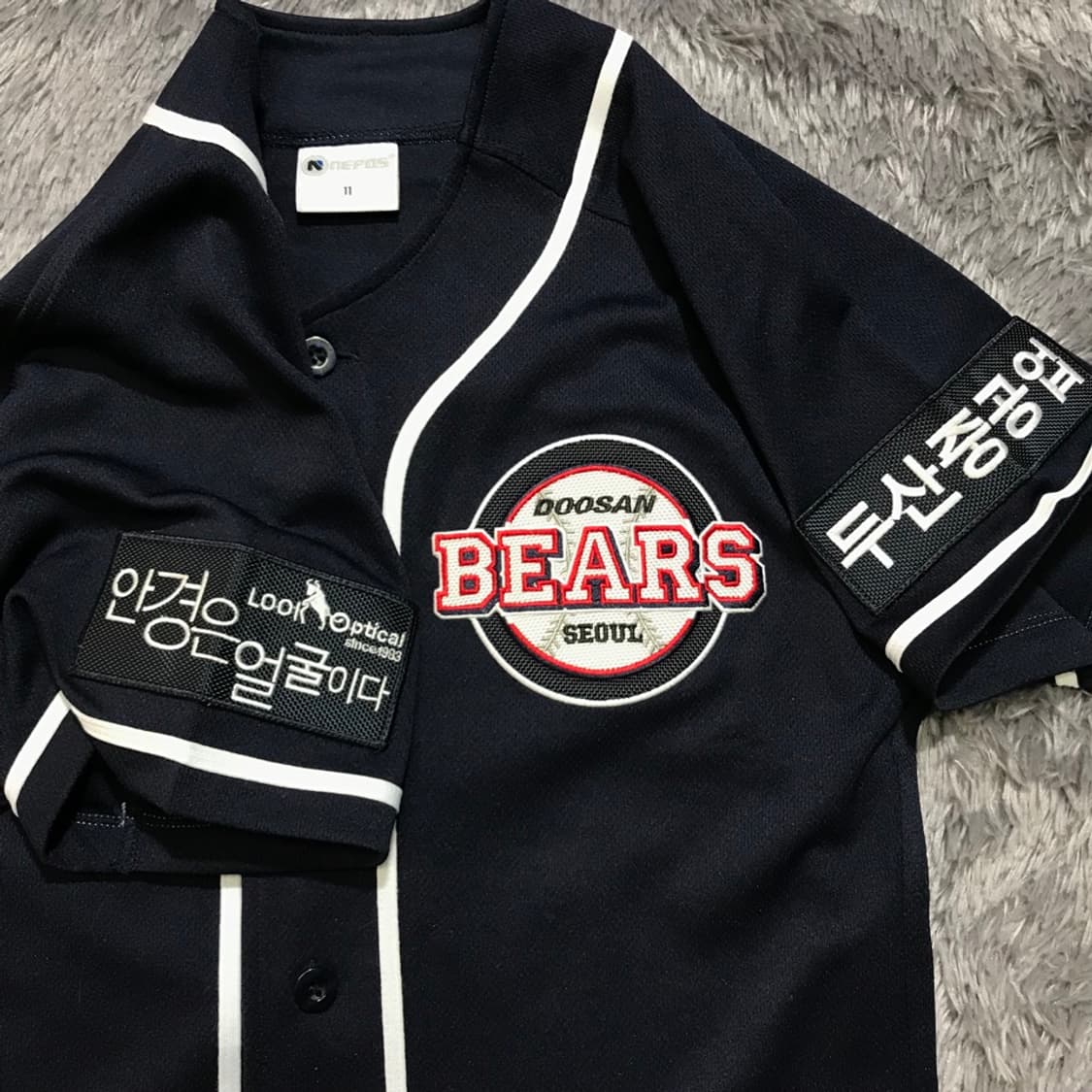 [[키즈 11, A급] 두산 베어스 니퍼트 40 야구 응원복k38 상품이미지3