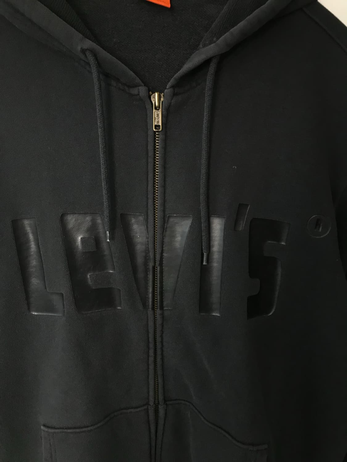 리바이스 스펠아웃 블랙 후드집업 상품이미지4