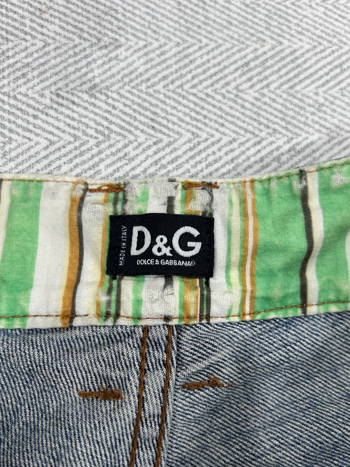 D&G 돌체앤가바나 데미지 디스트로이드 데님 팬츠 청바지 상품이미지7