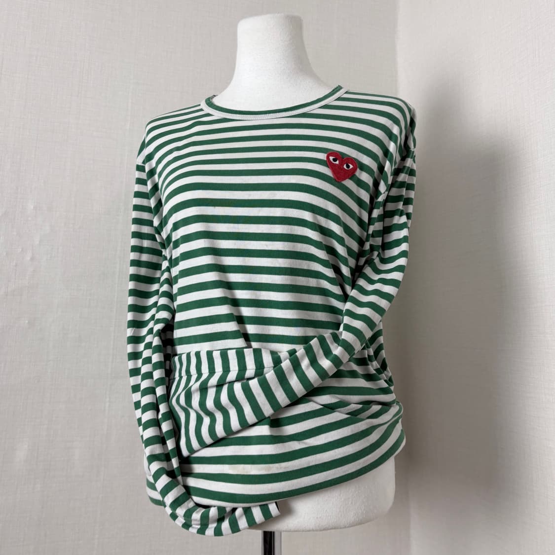 꼼데가르송 그린 단가라 롱슬리브 상품이미지3