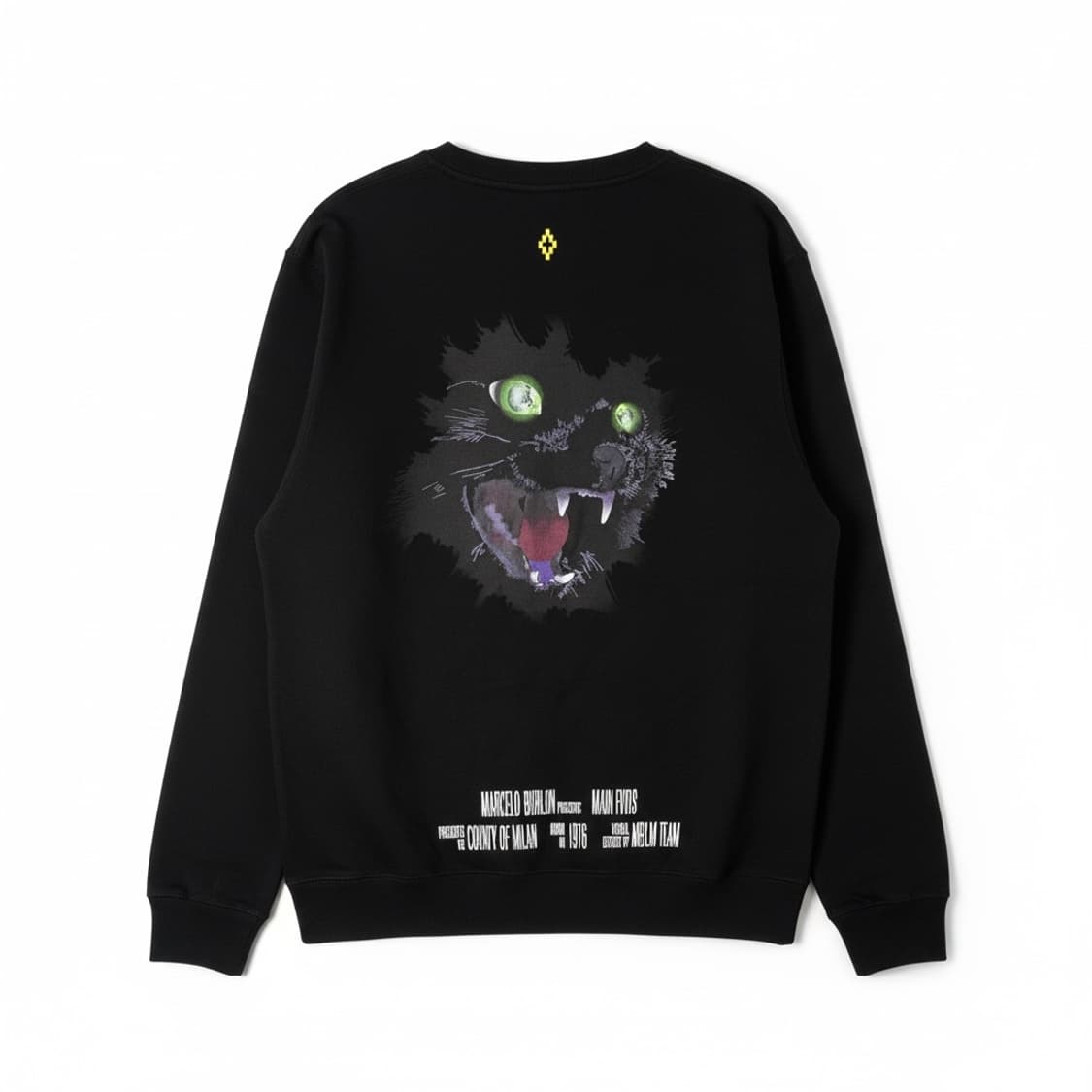 Marcelo Burlon 마르셀로불론 블랙 네버슬립 스웻 L (스트릿) 상품이미지3