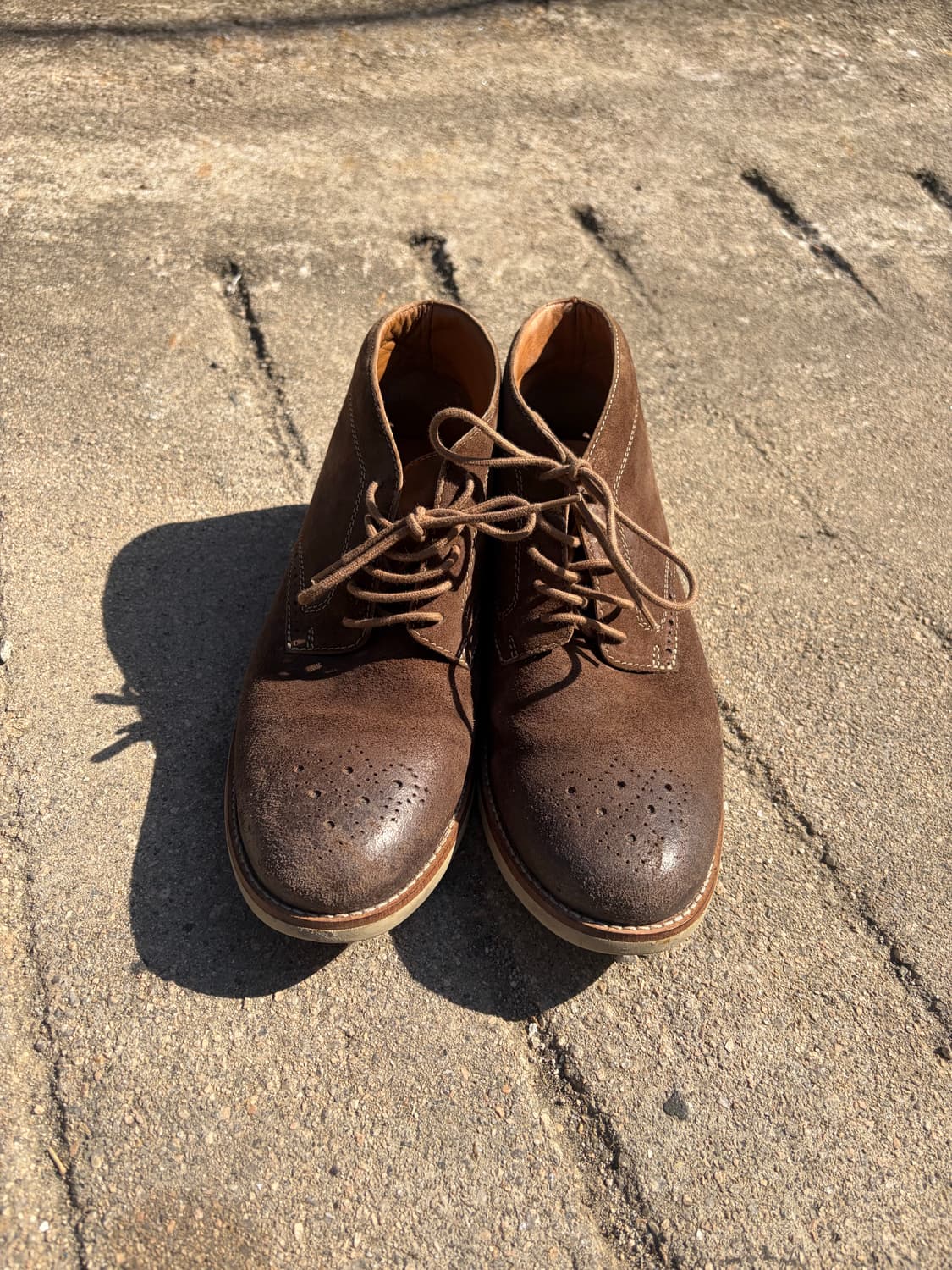 Clarks 브라운 스웨이드 데저트 부츠 265mm 상품이미지2