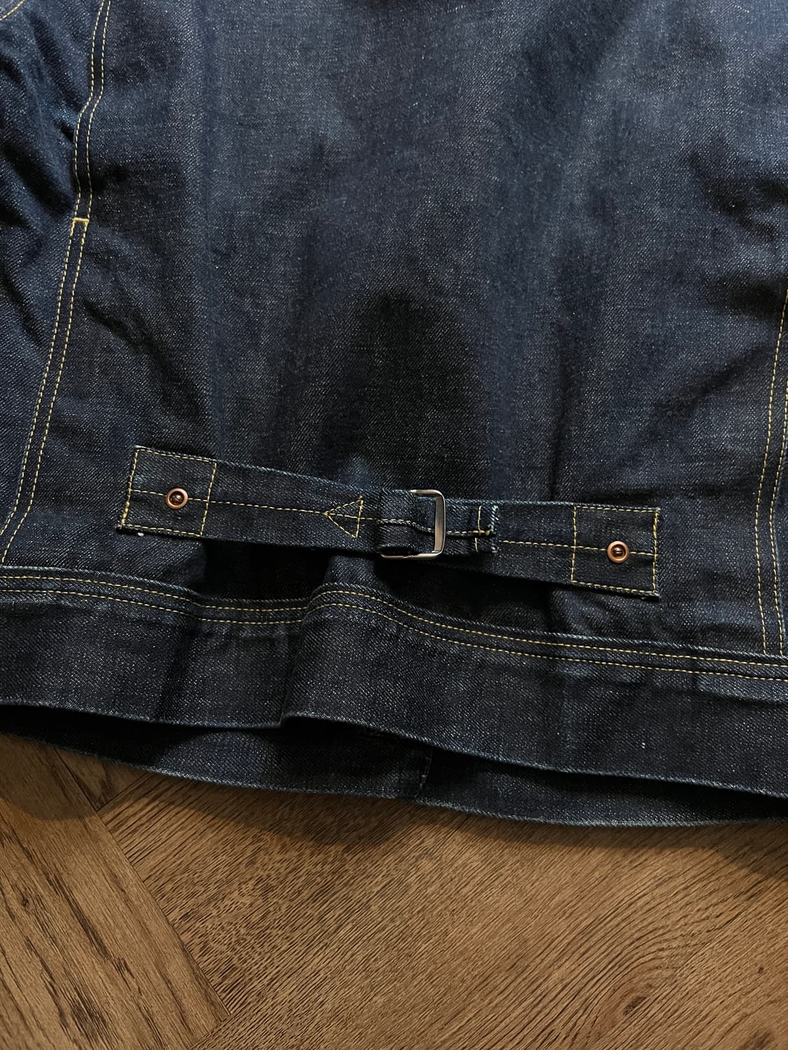 [S]90's 101w 유니온메이드 블랭킷 라이닝 데님 트러커 자켓 상품이미지7