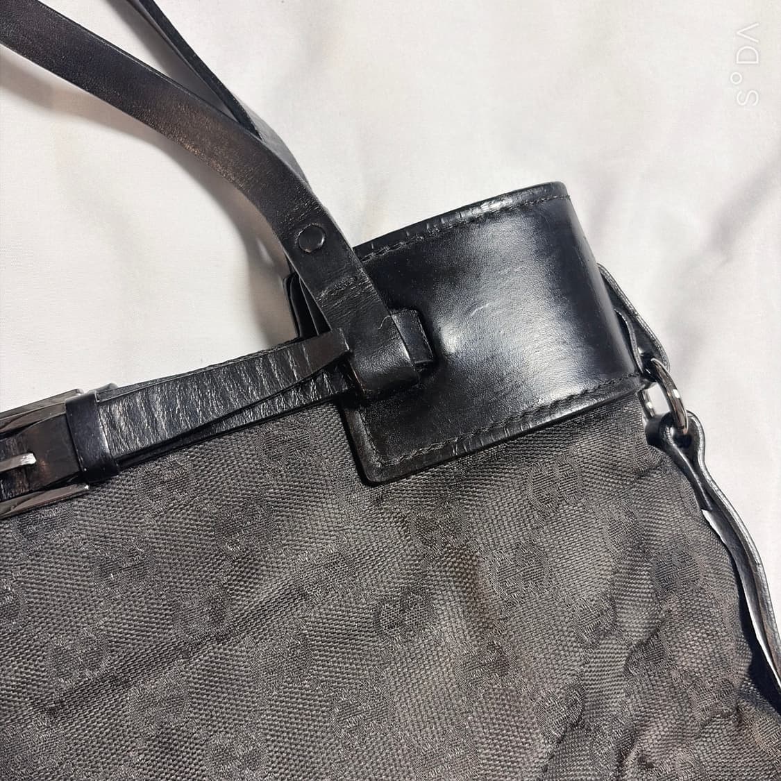 구찌 GG로고 시마 캔버스 스퀘어 토트백 상품이미지3