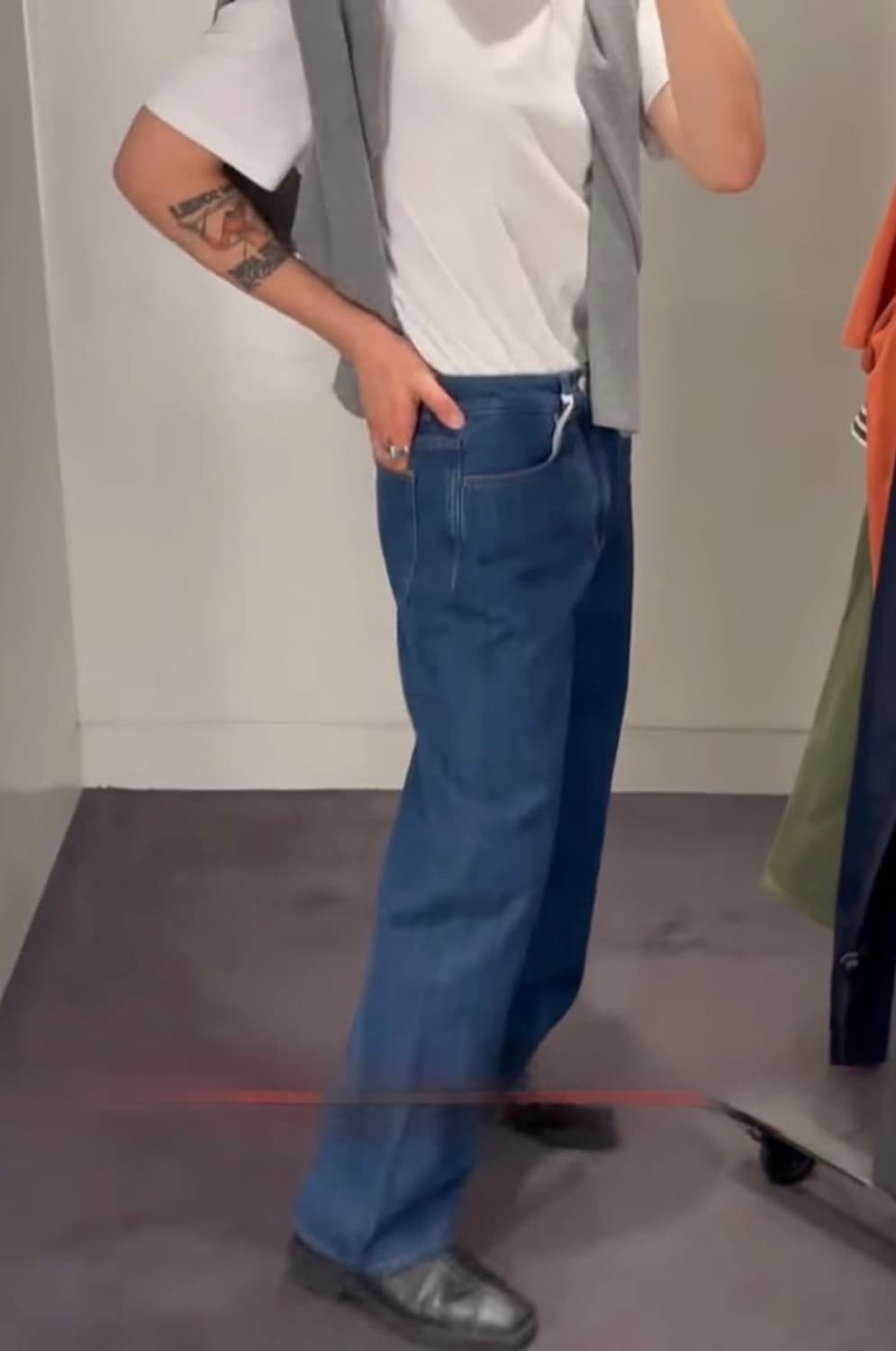 [L]코스 캐시미어 가디건 그레이 상품이미지2