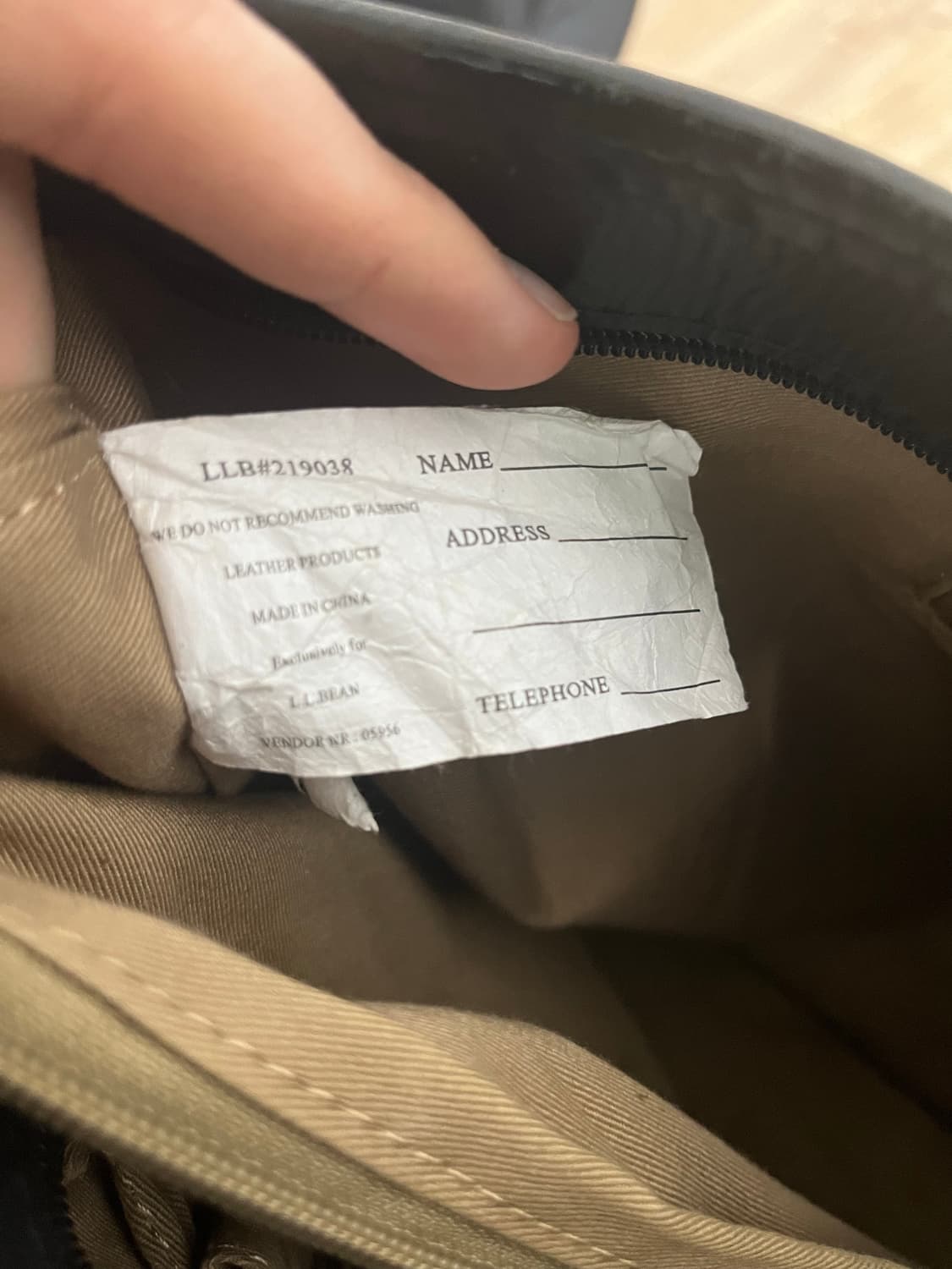 빈티지 엘엘빈 레더 토트백 보트 앤 토트 상품이미지6