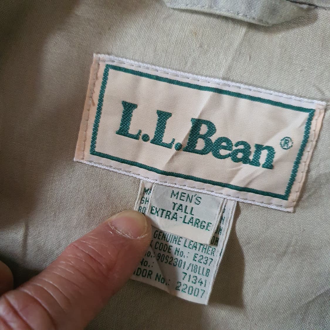 80s 엘엘빈 봄버 자켓  no.78 상품이미지4