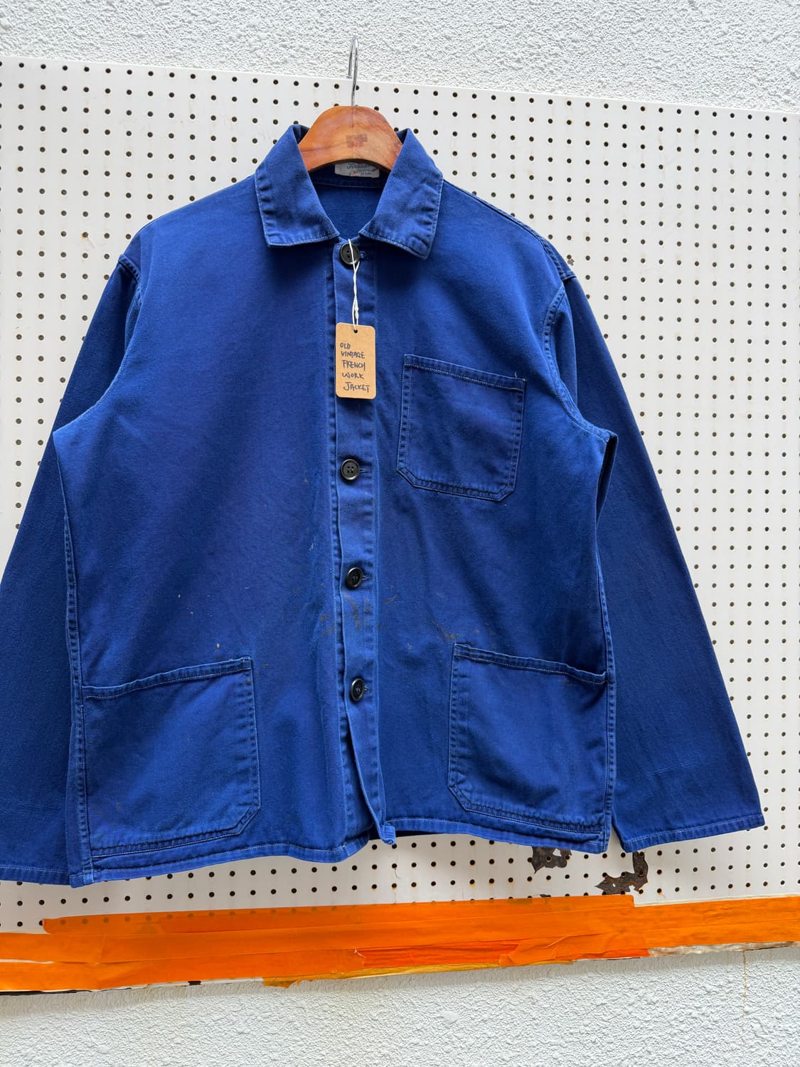 1970s FRIENDSHIP FADED NAVY 빈티지프렌치워크자켓 상품이미지6