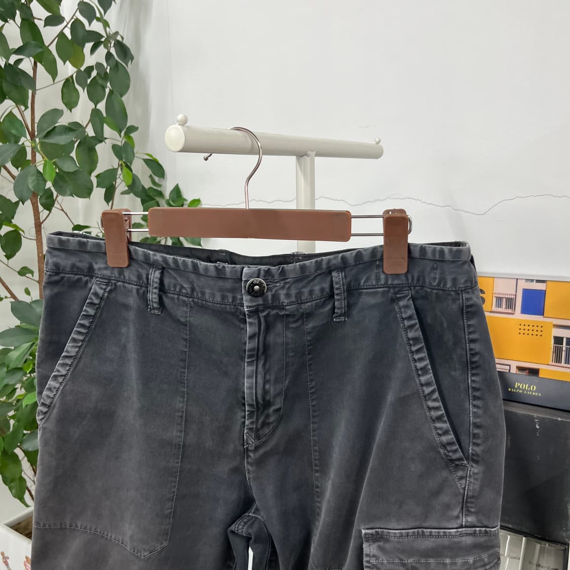 스톤아일랜드 가먼트다잉 카고팬츠 34  상품이미지2