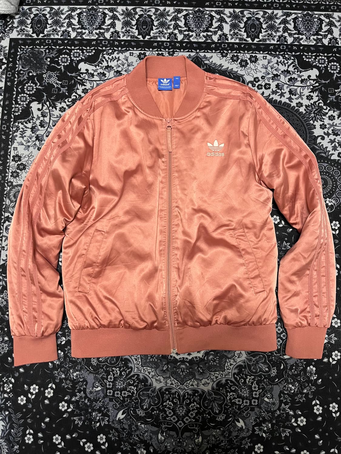 아디다스 빅로고 로즈골드 삼선 봄버 져지 트랙탑 100 상품이미지2