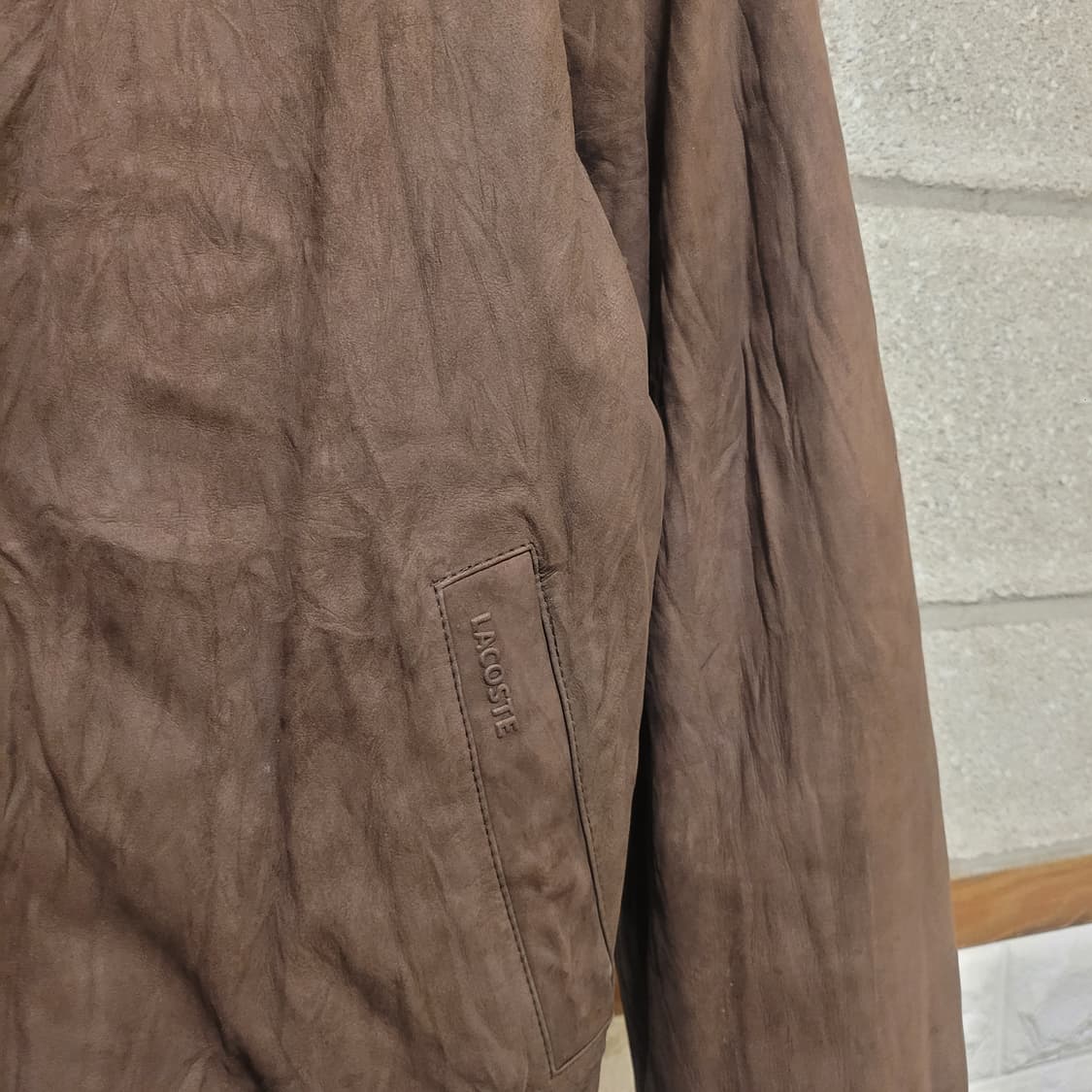 라코스테 90s 양가죽 자켓 95 상품이미지4