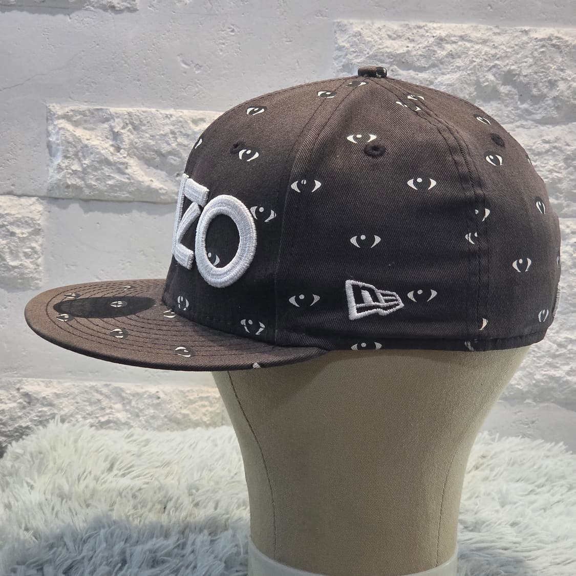 p8-1:겐조(KENZO)x뉴에라59FIFTY 아이 패턴 캡 57.7cm 상품이미지8