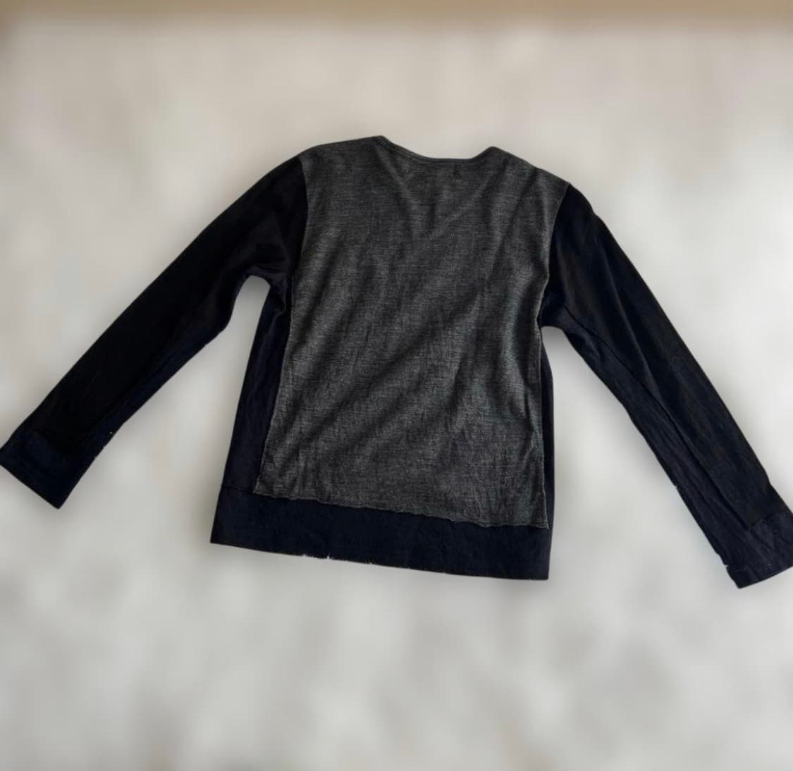 M)H&M x 꼼데가르송 협업 콜라보레이션 울 니트 탑 상품이미지8