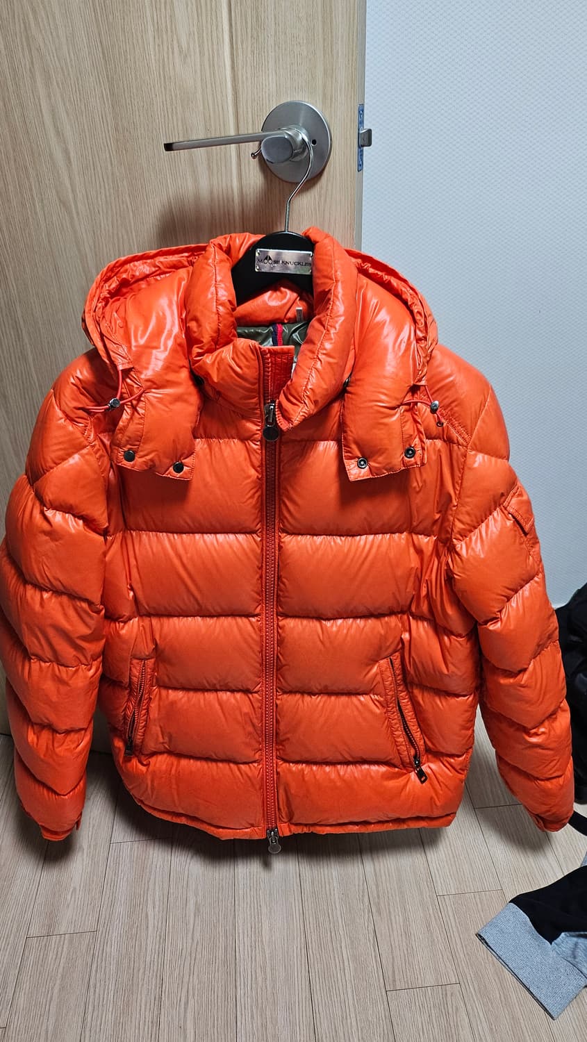 몽클레어 마야 오렌지 4호 패딩 점퍼 상품이미지1