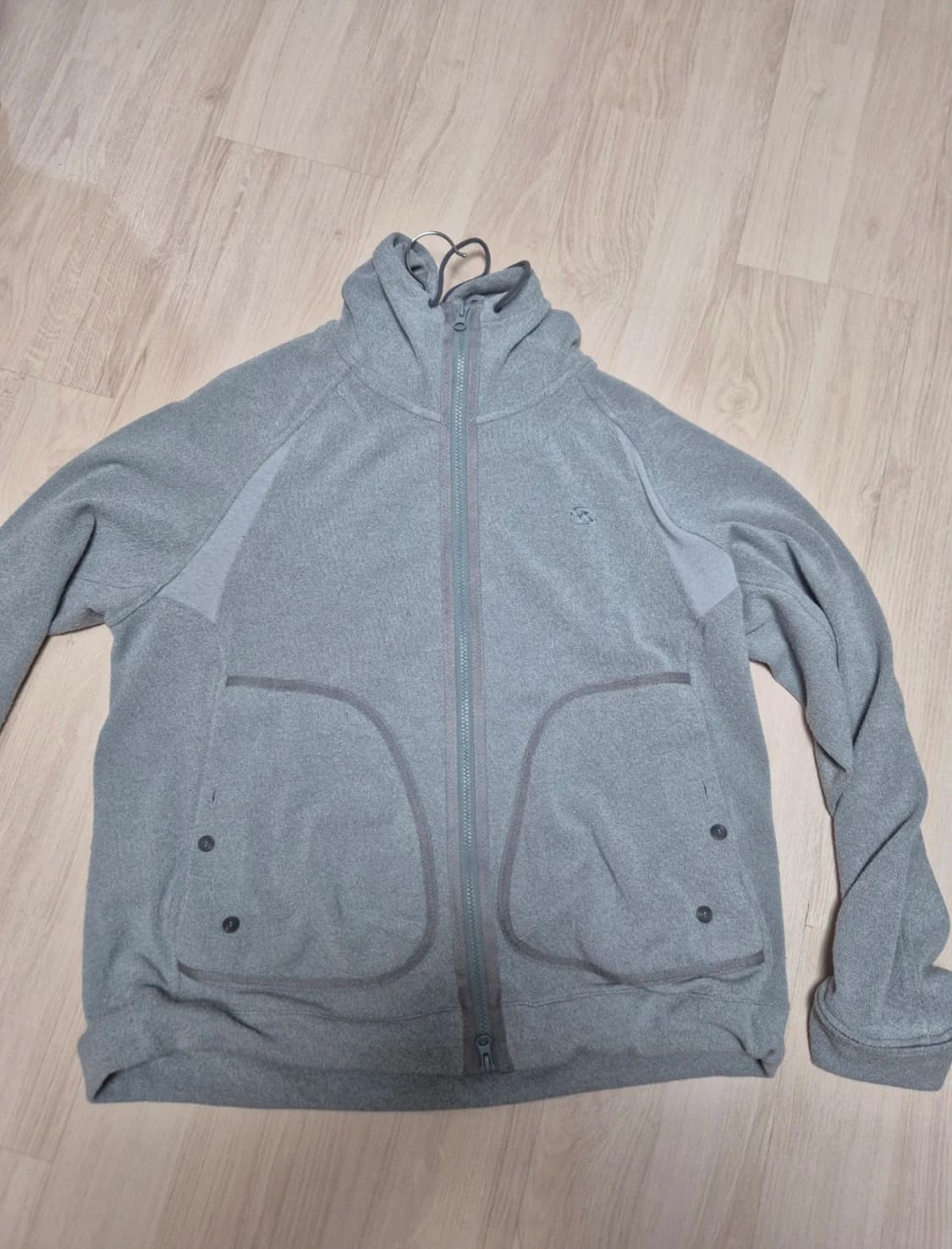 산산기어 카파스 니트 집업 그레이 상품이미지1