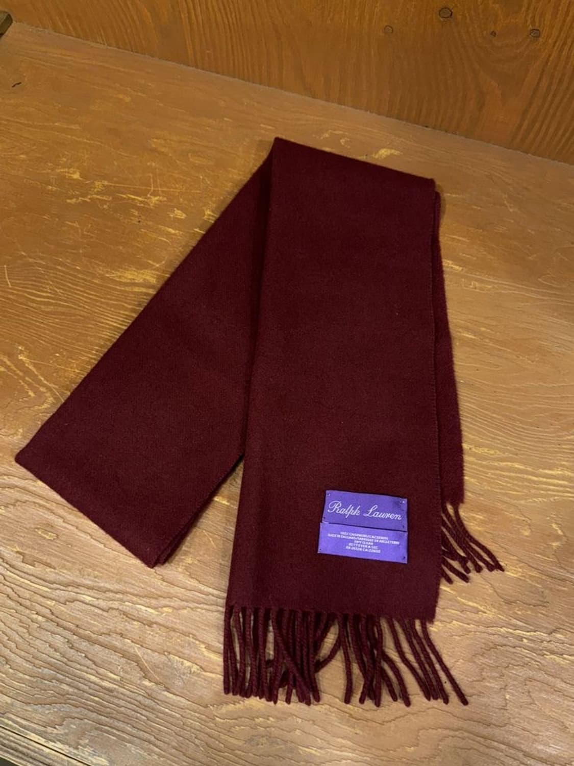 랄프로렌 퍼플라벨 캐시미어 머플러 상품이미지9
