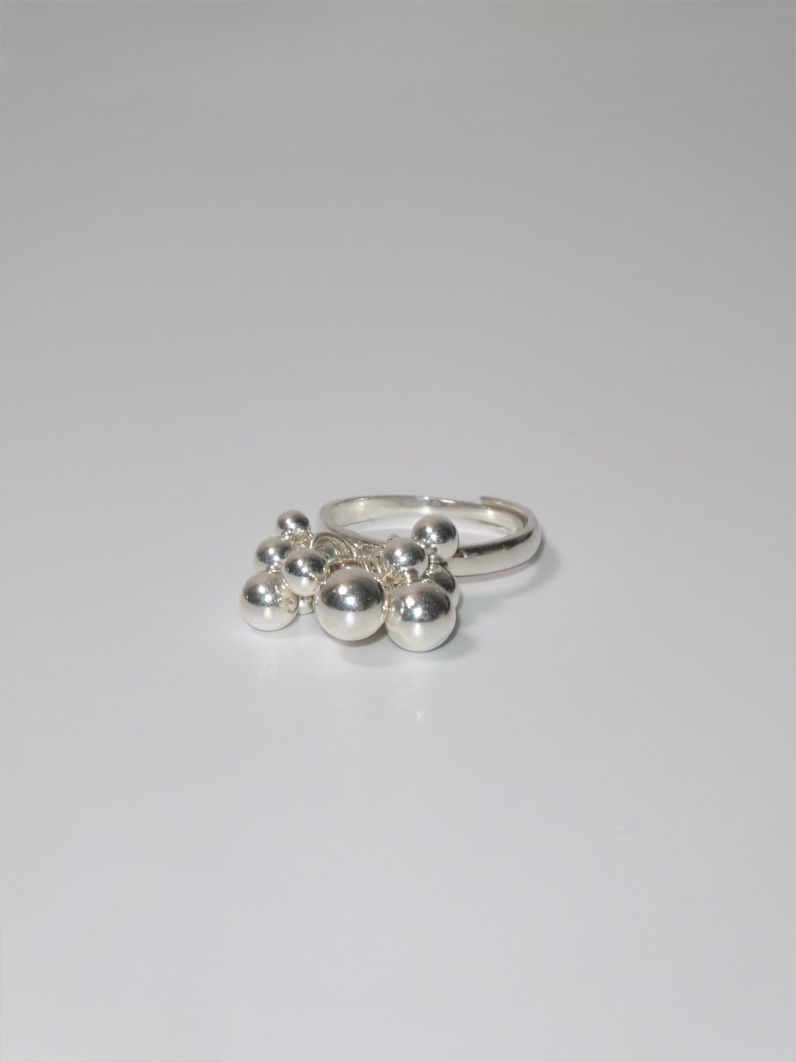 BUBBLE RING 버블반지 오픈링 실버반지 상품이미지2