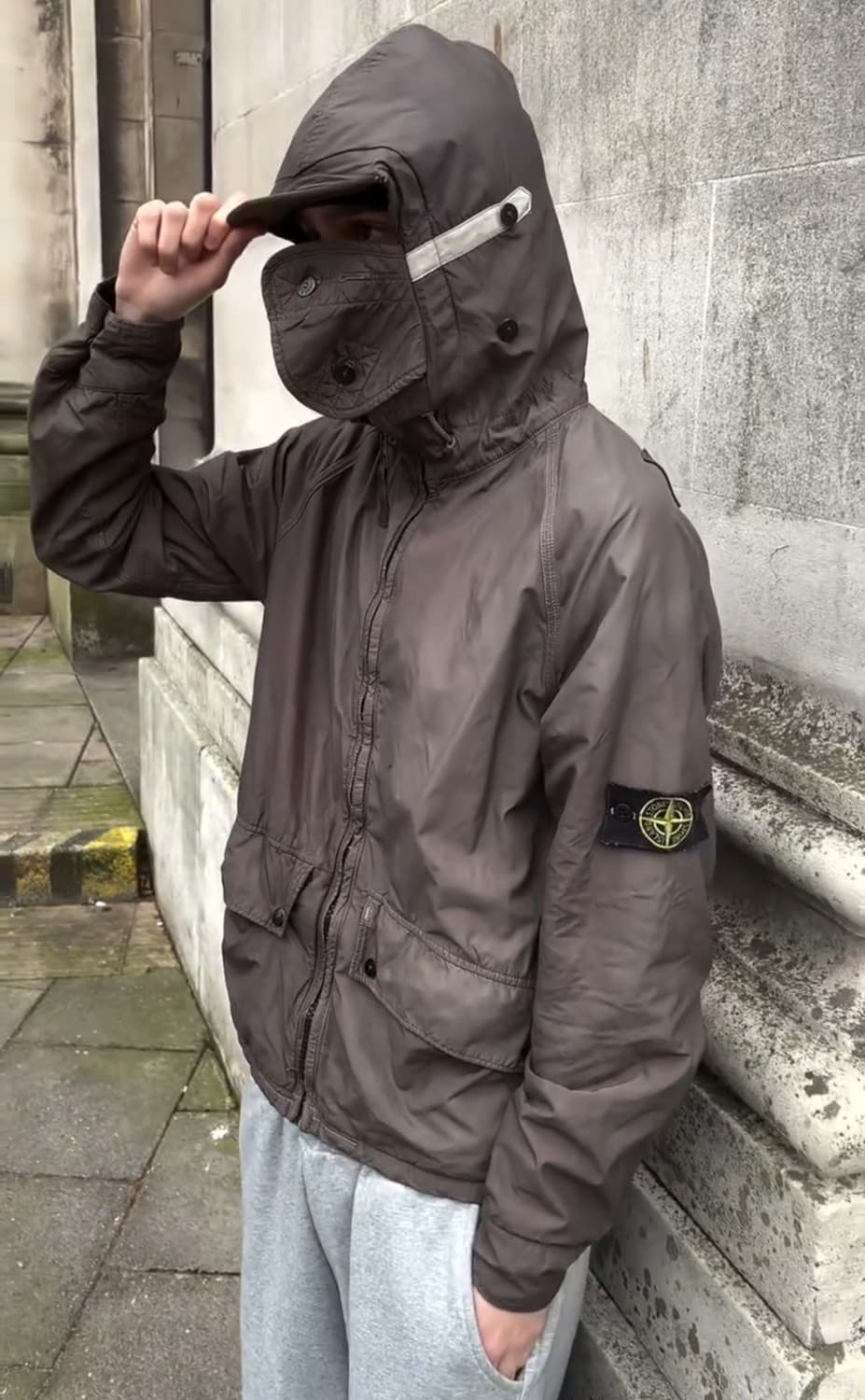 스톤 아일랜드 06AW 라이엇 마스크 자켓 100 상품이미지8