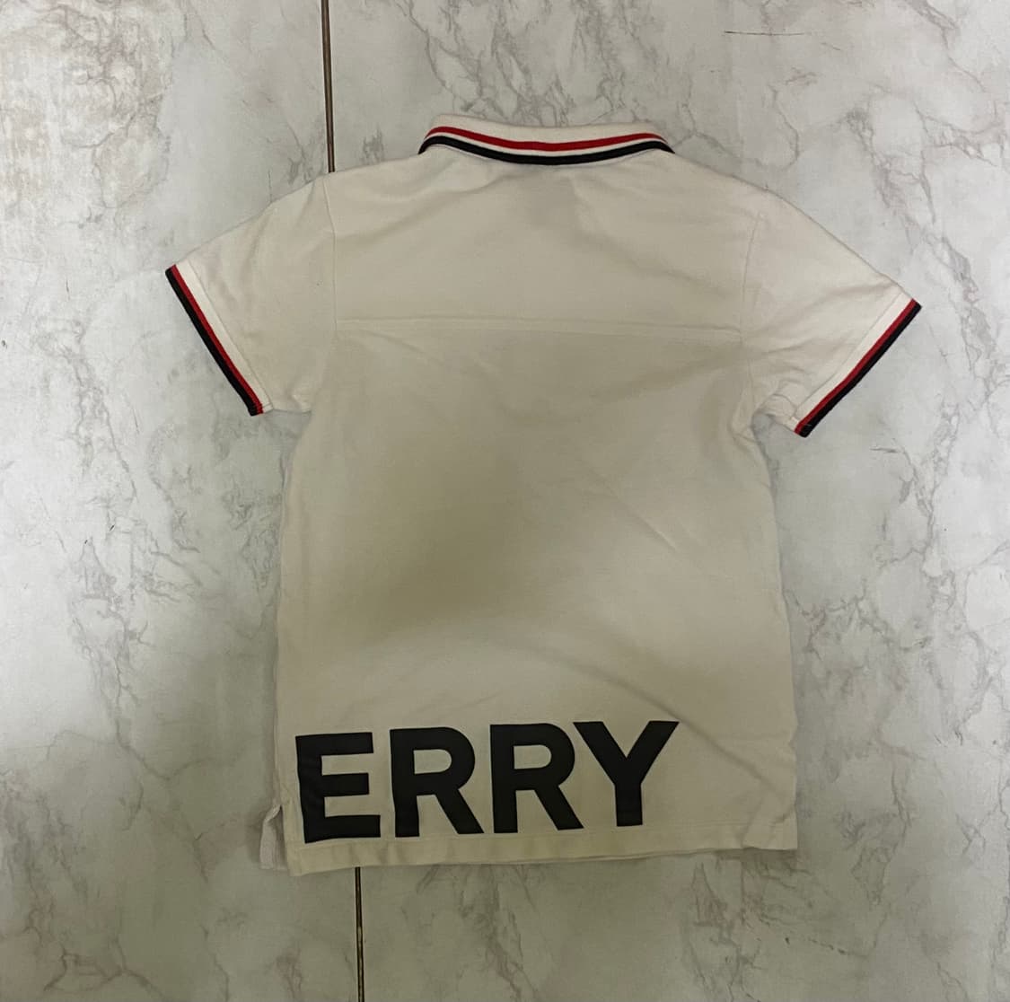 버버리 아동 카라 반팔티셔츠 8세용 상품이미지4