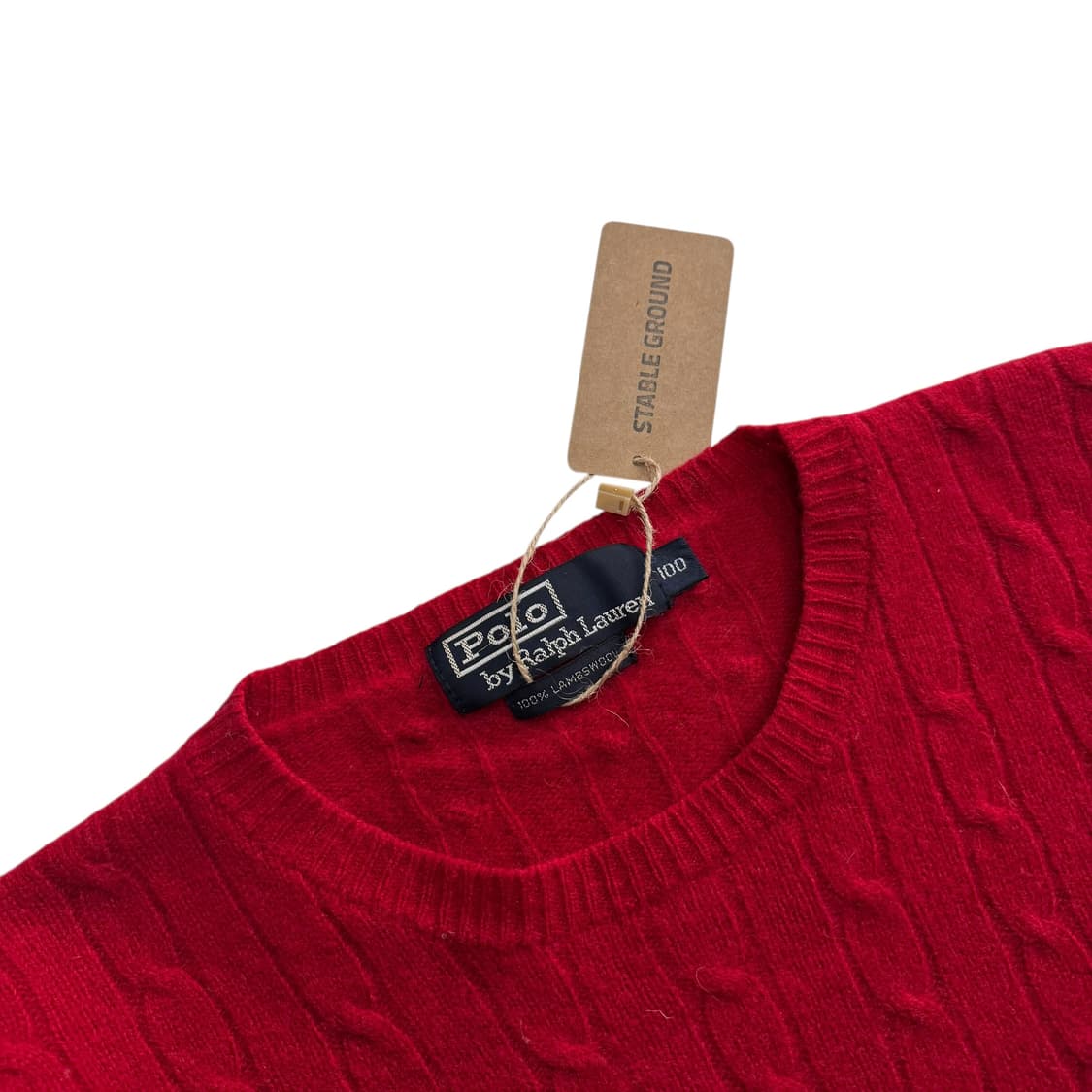 [100] 폴로 랄프로렌 크루넥 울 스웨터 상품이미지2